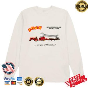 kenny trc Hinterland Iowa Merch Shop Store New York Sunshine Long Sleeve Shirt