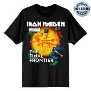 kenny trc Iron Maiden Merch Shop Store The Final Frontier Comic Cover Shirt