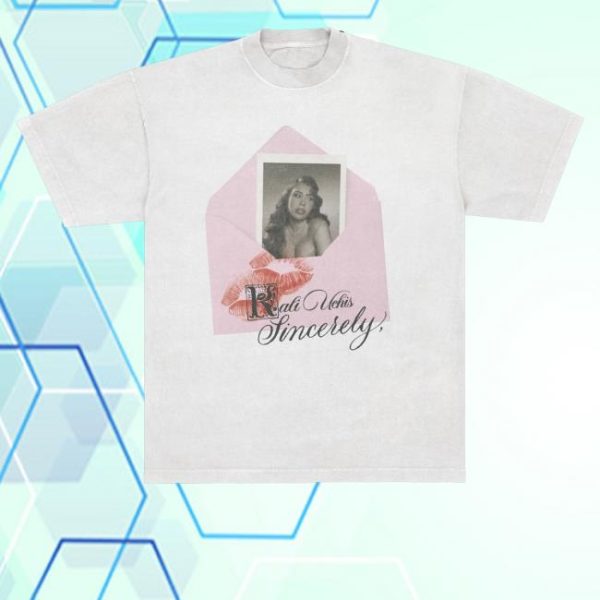 kenny trc Kali Uchis Merch Shop Store Sincerely Tour Envelope Shirt