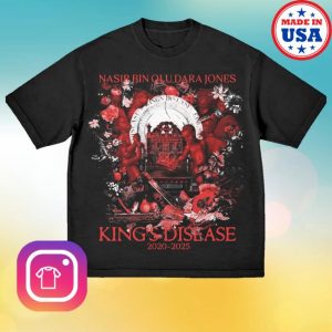 kenny trc Nasir Jones Merch Shop Store Kings Disease Anniversary Shirt
