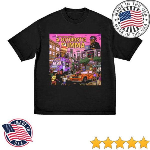 kenny trc Official A Futuristic Summa Cover Shirt