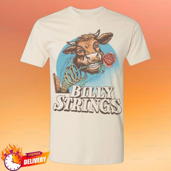 kenny trc Official Billy Strings Merch Shop Store Cow With Dates Dustin Kalynuk Shirt