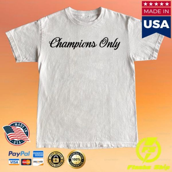 kenny trc Official Champions Only Merch Shop In God We Trust Shirt