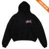 kenny trc Official Ghost Racing Merch Shop Store Palm Angels Black Hoodie