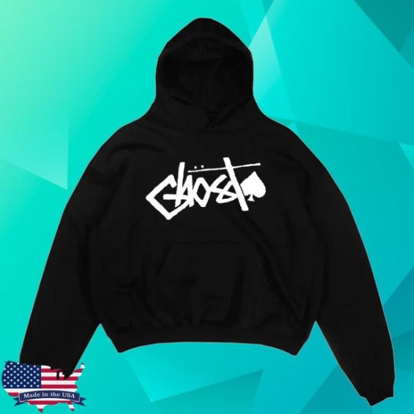 kenny trc Official Ghost Racing Merch Shop Store Playing Card V2 Hoodie