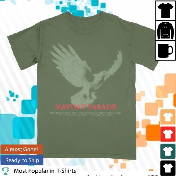 kenny trc Official Mayday Parade Merch Store Shop Dove Hemp Shirt
