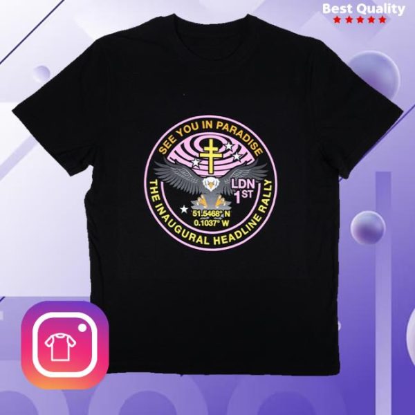 kenny trc Official President Band Merch Shop Store Inaugural Rally Shirt