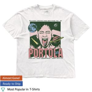 kenny trc Portola Music Festival Merch Shop Store Crush The Rhythm Lineup Shirt kenny trc Portola Music Festival Merch Shop Store Crush The Rhythm Lineup Shirt