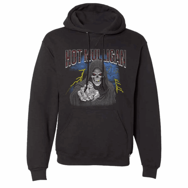 Hot Mulligan Merch Store Skeleton Hoodie