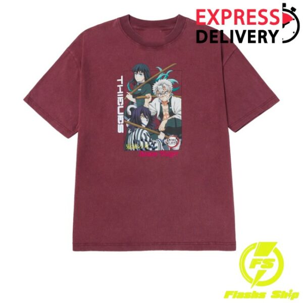 kenny 100 Thieves Merch Store 3 Hashira Shirt