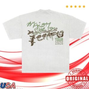 kenny 30Praum Merch Camiseta Mqot Tour Arvore Off White
