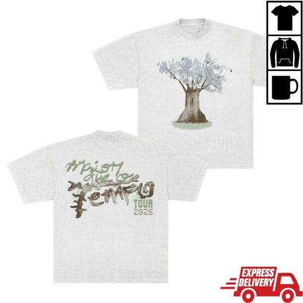 kenny 30Praum Merch Camiseta Mqot Tour Arvore Off White0