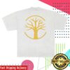 kenny 30Praum Merch Camiseta Mqot Tour Logo Amarelo Off White