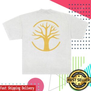 kenny 30Praum Merch Camiseta Mqot Tour Logo Amarelo Off White