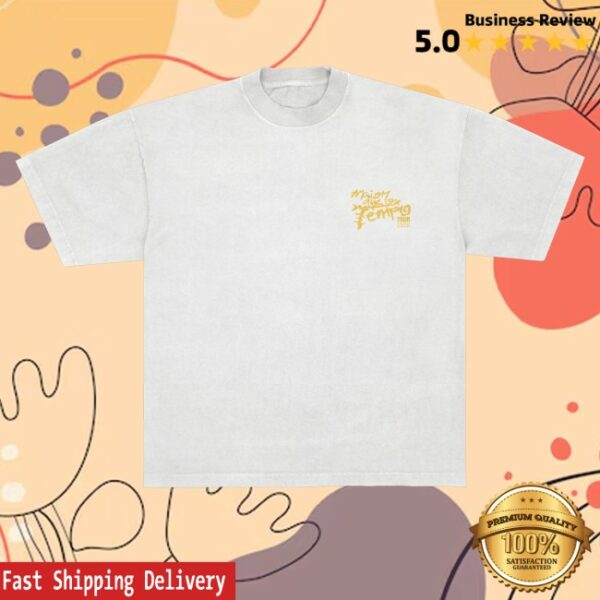 kenny 30Praum Merch Camiseta Mqot Tour Logo Amarelo Off White0