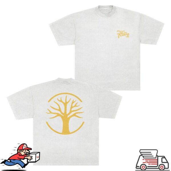 kenny 30Praum Merch Camiseta Mqot Tour Logo Amarelo Off White1