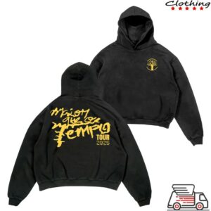 kenny 30Praum Merch Mqot Tour Preto Hoodie1