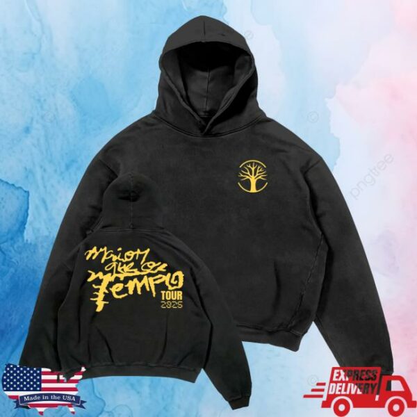 kenny 30Praum Merch Shop Store Mqot Tour Preto Hoodie
