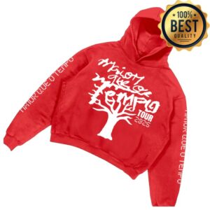 kenny 30Praum Store Merch Mqot Tour Vermelho Hoodies