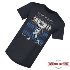 kenny 500 Level Merch Javonte Williams Dallas All Gas No Breaks Wht Shirt