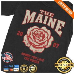 kenny 81 Twenty Three Merch Shop Store The Maine Like The Roses Shirte kenny 81 Twenty Three Merch Shop Store The Maine Like The Roses Shirte
