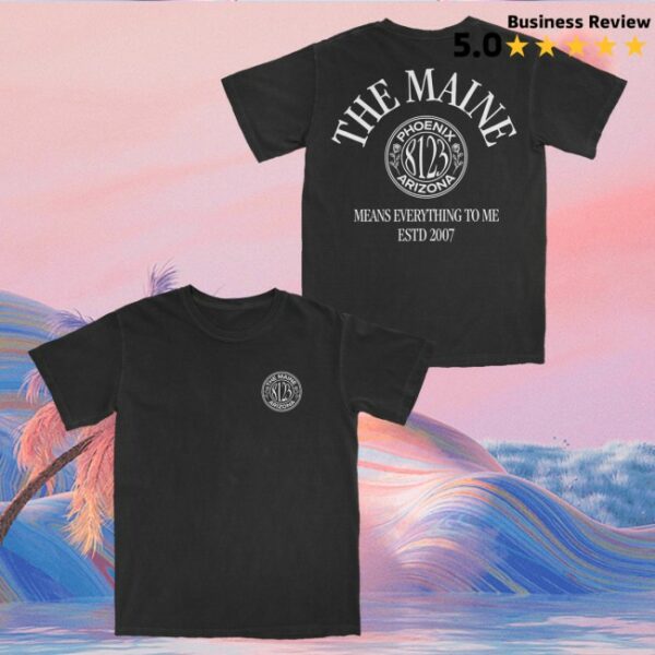 kenny 8123 Shop Merch The Maines 8123 Means Everything To Me Tee1