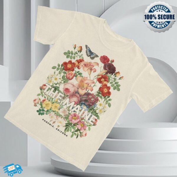 kenny 8123 Shop Merch The Maines Floral Tee1