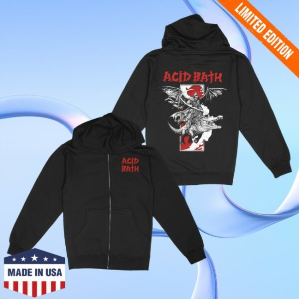 kenny Acid Bath Merch Alligator Zip Up0