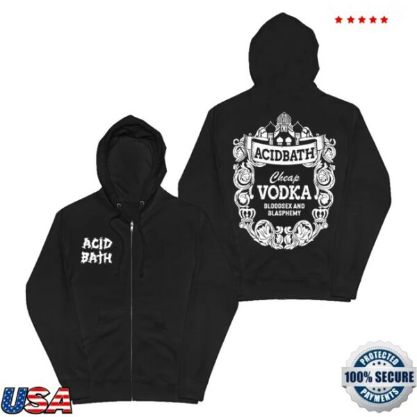 kenny Acid Bath Merch Cheap Vodka Zip Up1
