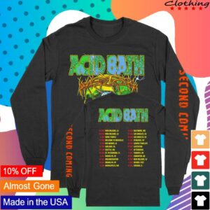kenny Acid Bath Merch Shop Store Tour Long Sleeve Shirt