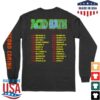kenny Acid Bath Merch Tour 2025 Long Sleeve Shirt