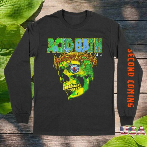 kenny Acid Bath Merch Tour 2025 Long Sleeve Shirt0