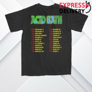 kenny Acid Bath Store Merch Tour 2025 Shirt