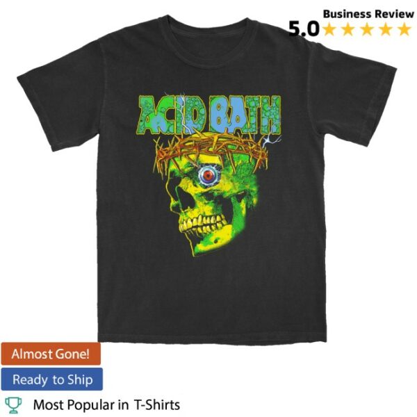 kenny Acid Bath Store Merch Tour 2025 Shirts