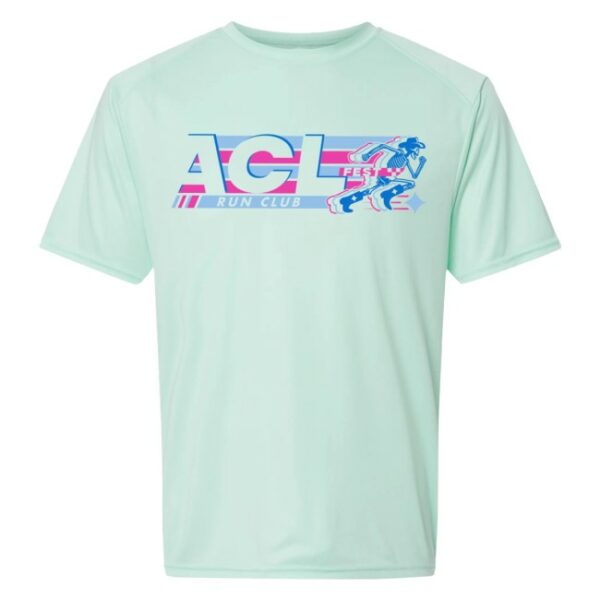 kenny Acl Music Festival Merch Run Club Skeleton Performance Tee0
