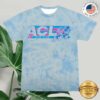 kenny Acl Music Festival Merch Run Club Skeleton Tie Dye Tee