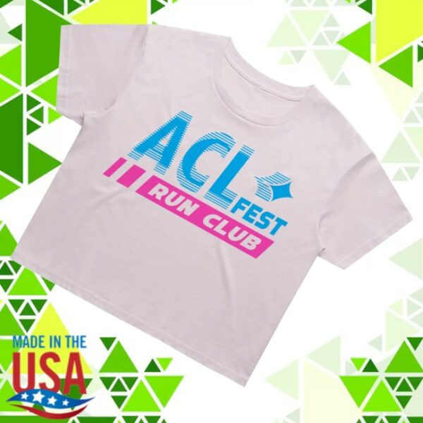 kenny Acl Music Festival Merch Womens Run Club Movement Crop Tee0