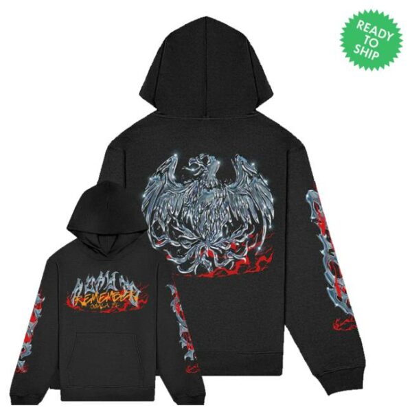 kenny Adtr Merch Shop Store Chrome Phoenix Hoodie