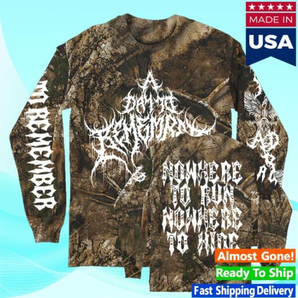 kenny Adtr Merch Shop Store Nowhere To Run Long Sleeve Shirt