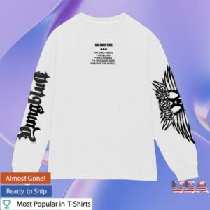kenny Aerosmith Merch Shop Store Aerosmith Yungblud One More Time Long Sleeve Shirt