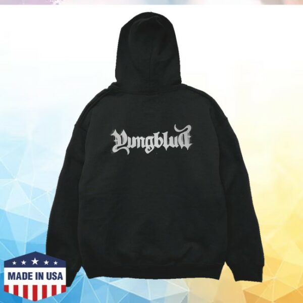 kenny Aerosmith Merch Store Aerosmith Yungblud One More Time Black Hoodie