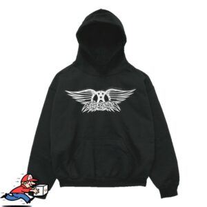 kenny Aerosmith Merch Store Aerosmith Yungblud One More Time Black Hoodies kenny Aerosmith Merch Store Aerosmith Yungblud One More Time Black Hoodies