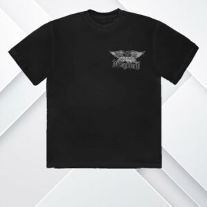 kenny Aerosmith Merch Store Aerosmith Yungblud One More Time Black Shirt