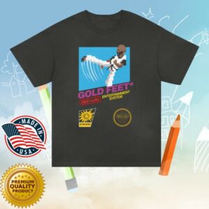 kenny Alfredos Tokyo Merch Store Gold Feet Shirt