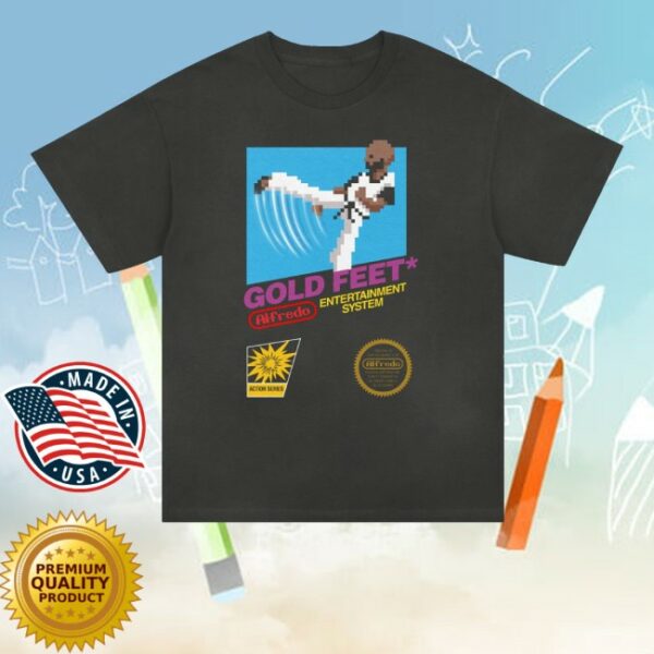 kenny Alfredos Tokyo Merch Store Gold Feet Shirt