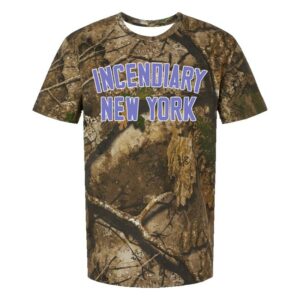 kenny All In Merch Store Incendiary Arch Logo Real Tree Camo Shirt