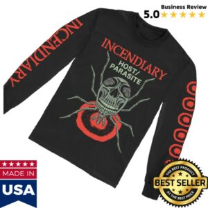kenny All In Merch Store Incendiary Host Parasite Longsleeves kenny All In Merch Store Incendiary Host Parasite Longsleeves