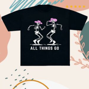 kenny All Things Go Festival Merch Shop Store 2024 Skeleton Cowboys Dc Shirt