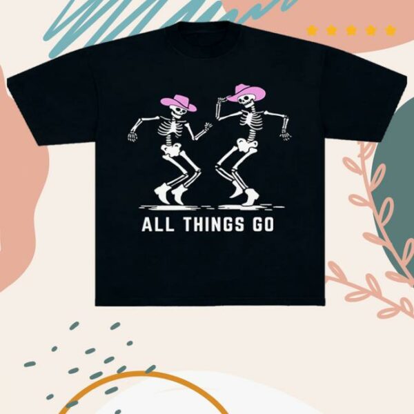 kenny All Things Go Festival Merch Shop Store 2024 Skeleton Cowboys Dc Shirt
