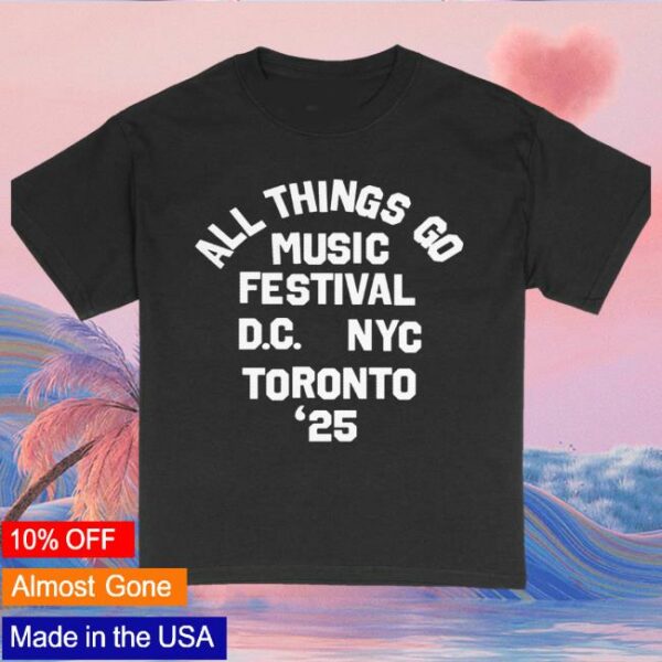 kenny All Things Go Festival Merch Shop Store Atg Varsity Shirt